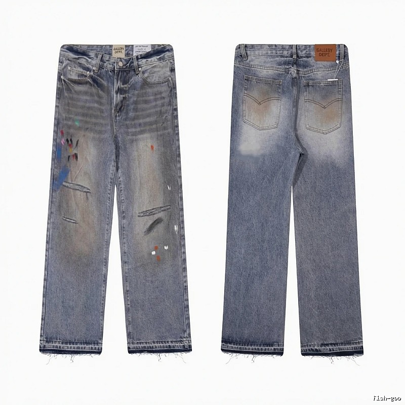 Gallery Dept graffiti-style jeans