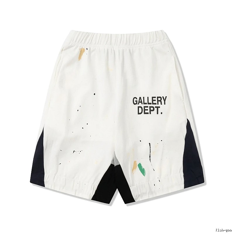 Gallery Dept Graffiti-style White Shorts