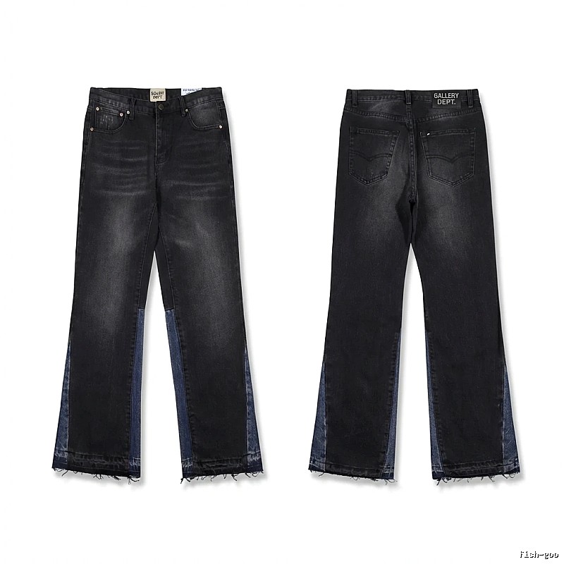 Gallery Dept patchwork-style jeans