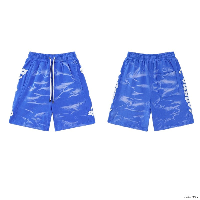 Godspeed Tie-dye Street Style Blue Shorts