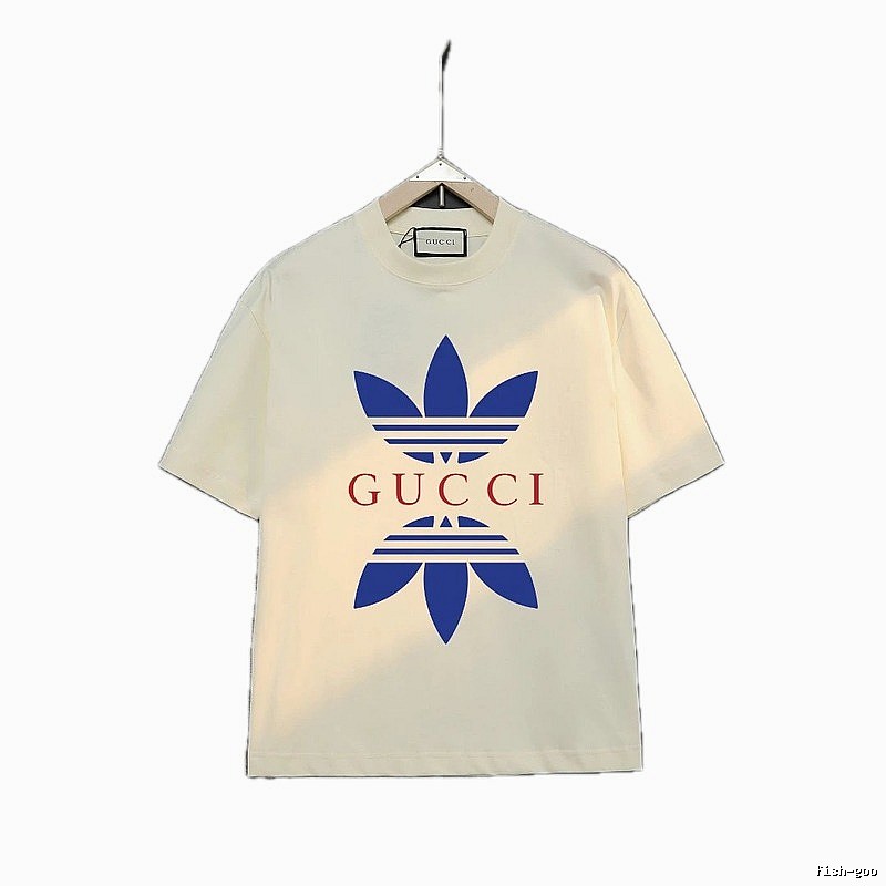 Gucci Co-branded Simple Style White T-shirt
