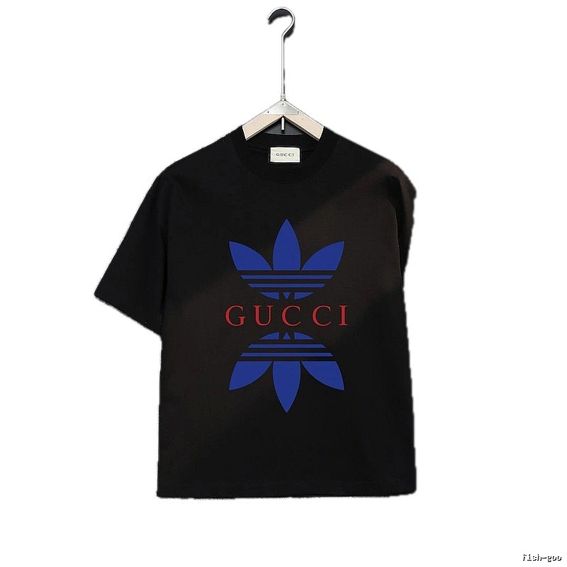 Gucci Co-branded Trendy Black T-shirt