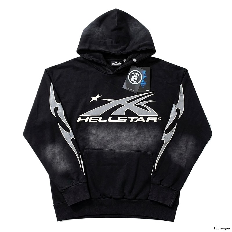 Hellstar Dark Style Black Hoodie
