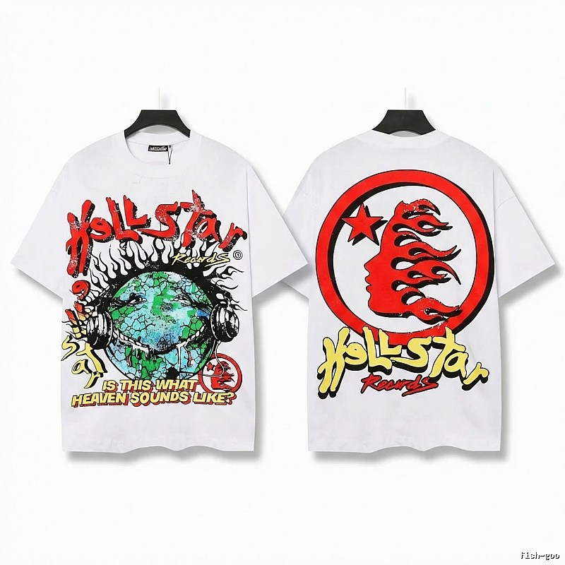 Hellstar Records Trendy and Cool Style White T-shirt