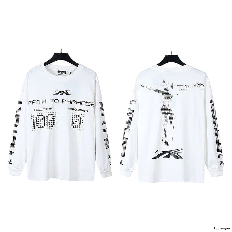 Hellstar religious style white T-shirt