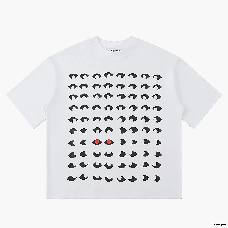 House of Errors Eye Print White T-shirt