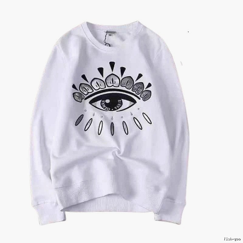 Kenzo Style Kc50 Tiger SweatShirt Logo Detail Graphic