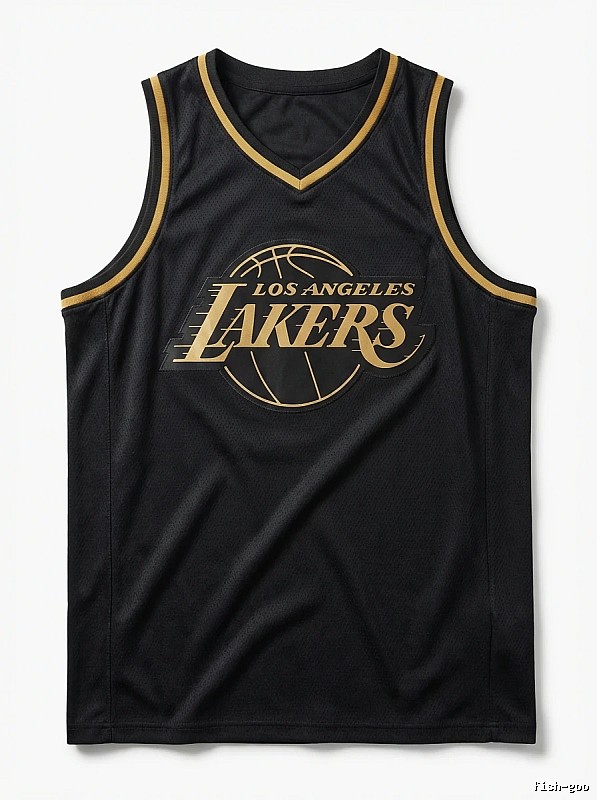 LBJ Lakers retro black jersey