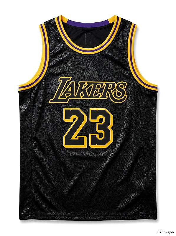 LBJ Lakers retro-style jersey