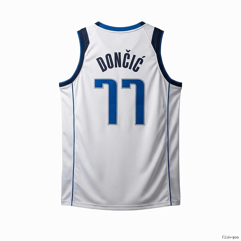 Lone Ranger Luka Doncic's basketball jersey (white)