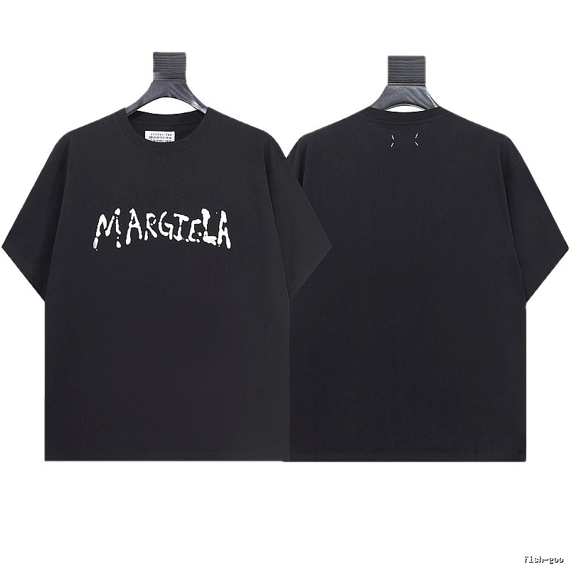 Maison Margiela Graffiti High Street Black Short-sleeve T-shirt