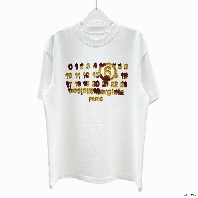 Maison Margiela Number Series High-Street White T-Shirt