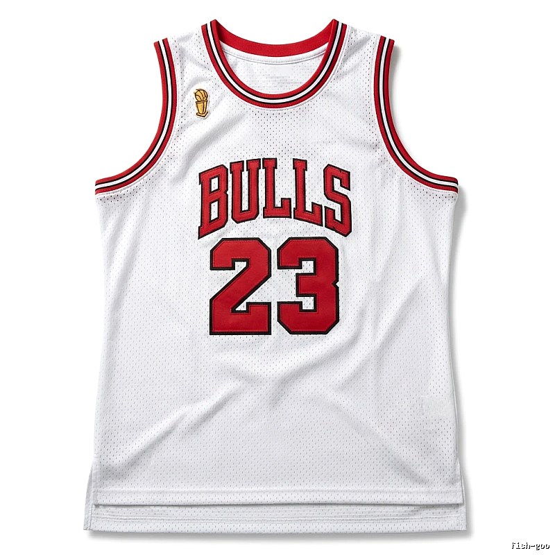 Michael Jordan retro-style white jersey