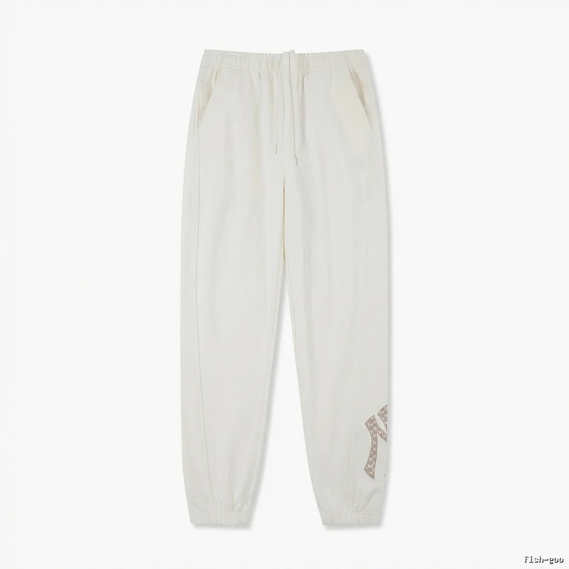 MLB casual style white sweatpants