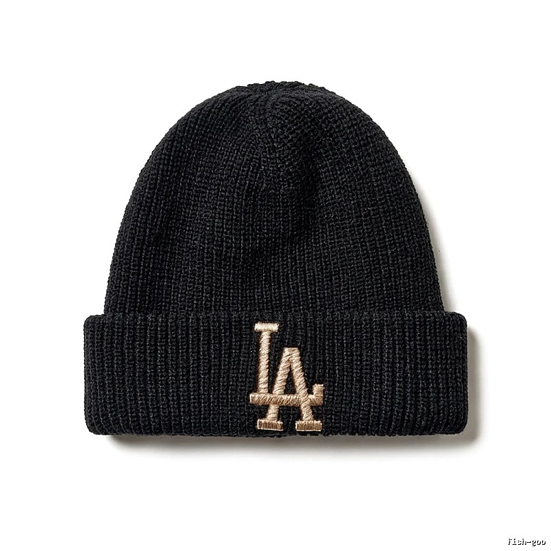 MLB LA Series Black Knitted Hat