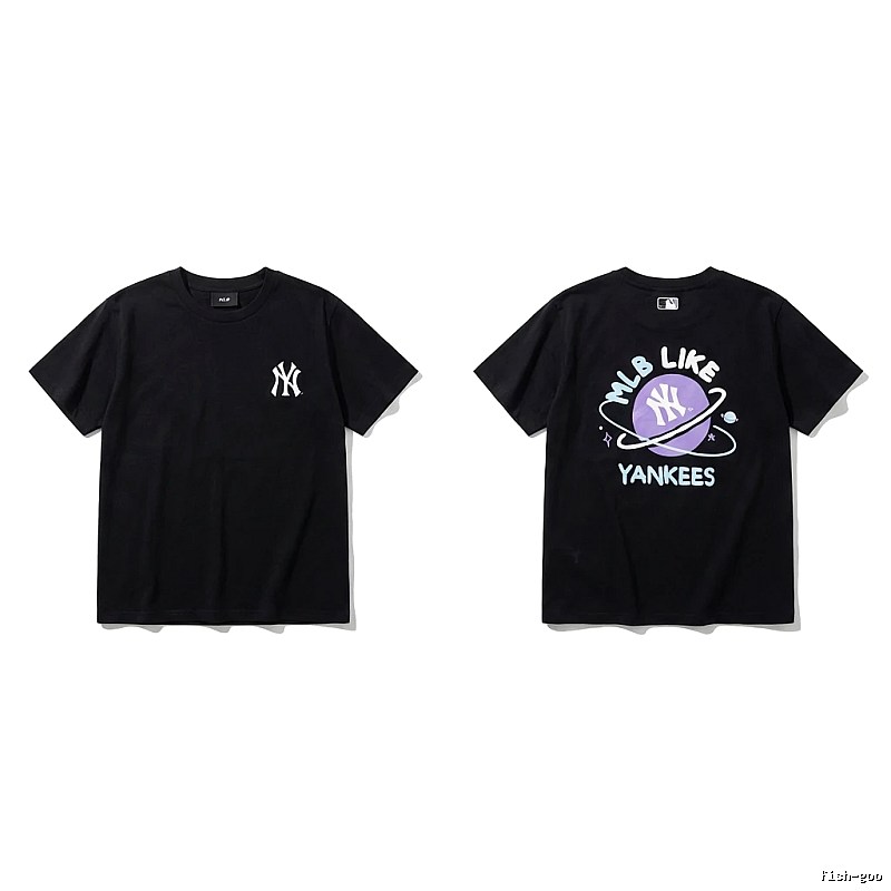 MLB Planet Style Black T-shirt
