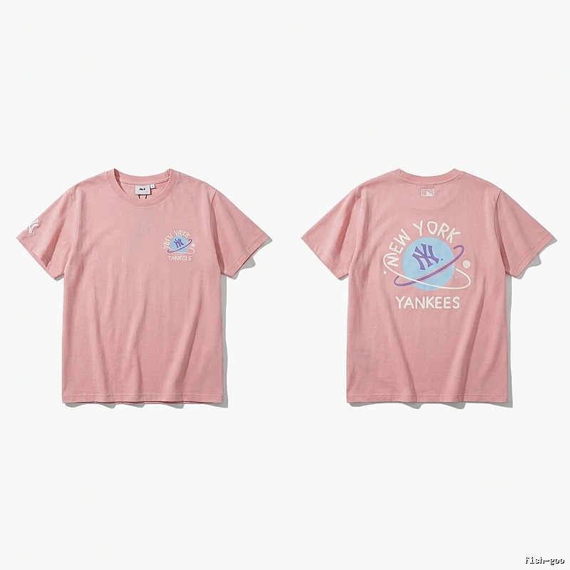 MLB Yankees pink T-shirts