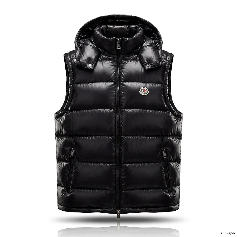 Moncler Black Trendy and Cool Down Vest