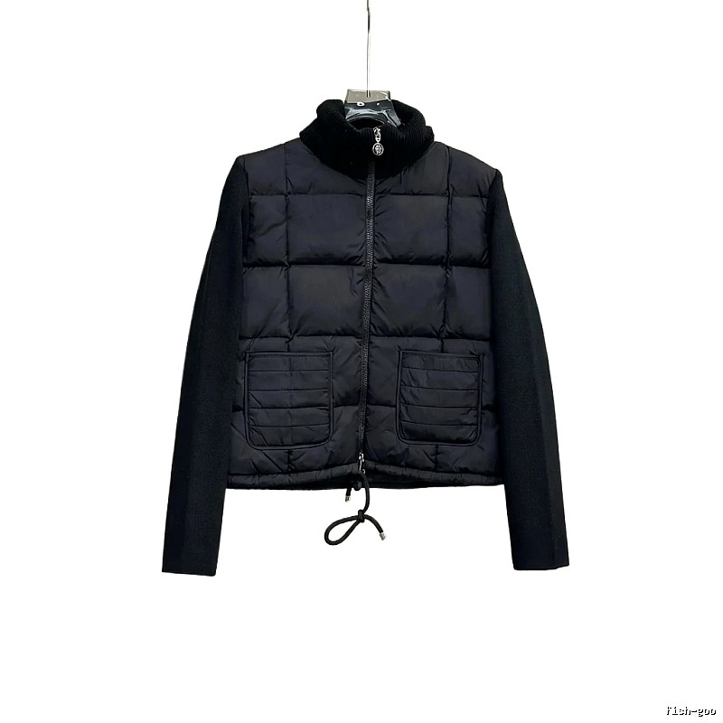 Moncler classic black down jacket