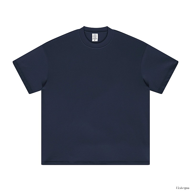 Monogram Plain white T-shirt Minimal White Short for Layered Styling