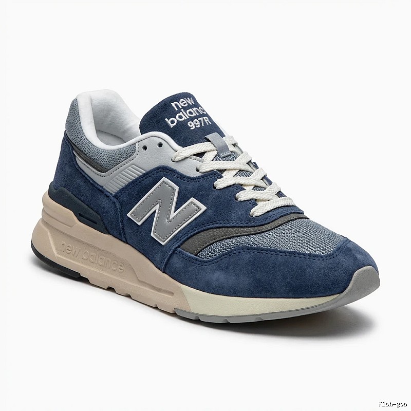 New Balance 997R Retro Blue-Gray Athletic Shoes