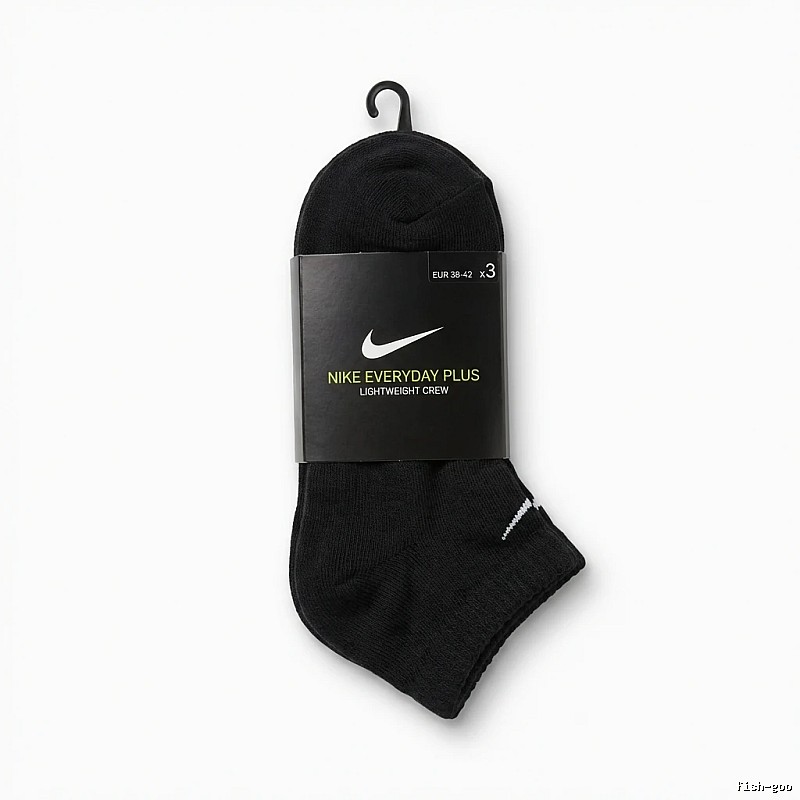 Nike basic black socks