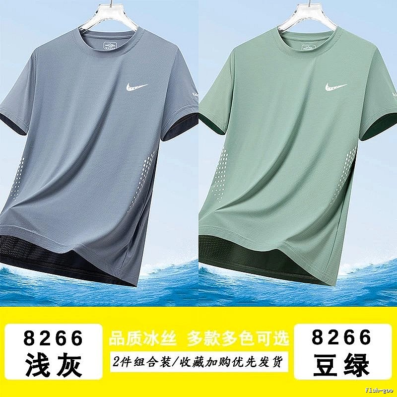 Nike Classic Athletic T-shirt Lightweight Short Sleeve for Daily Styling