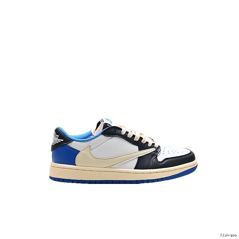 Nike Dunk Trendy Blue and White Shoes