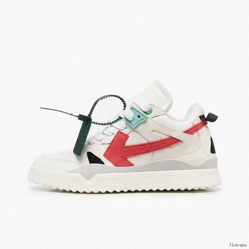 Off-White Arrow Style Casual White Shoes