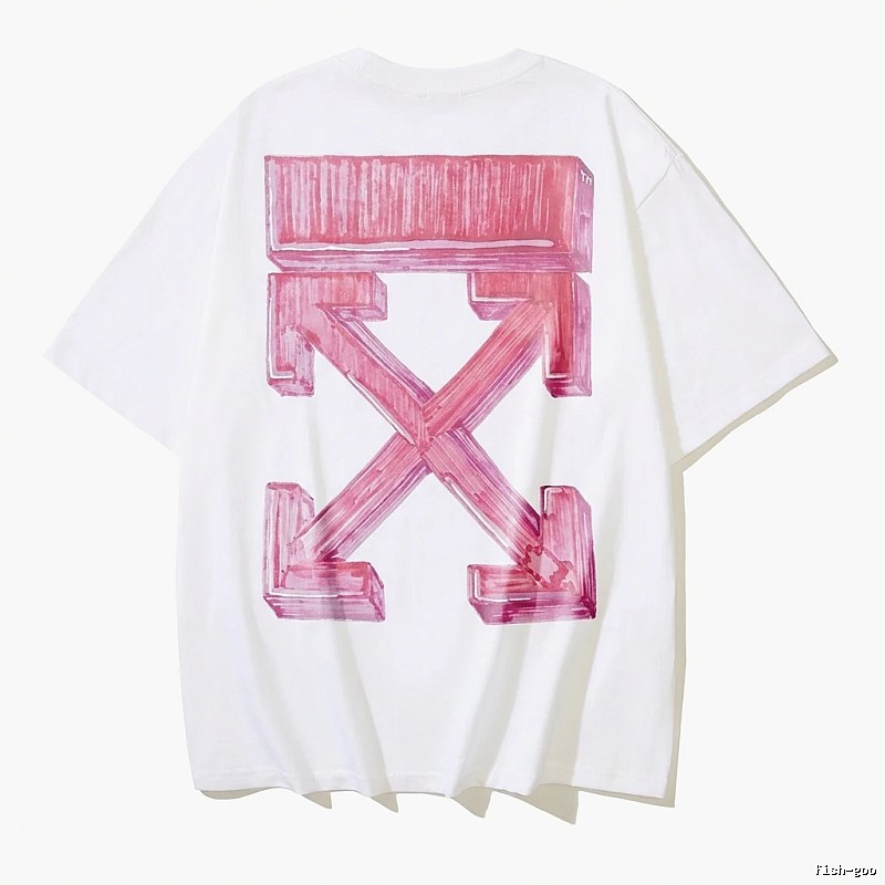 Off-White Arrow Trendy White T-shirt