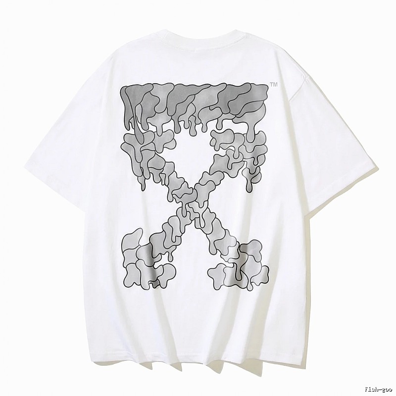 Off-White Gradient Style White T-shirt