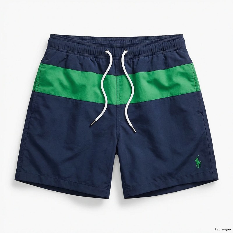 Ralph Lauren Color-Block Casual Shorts