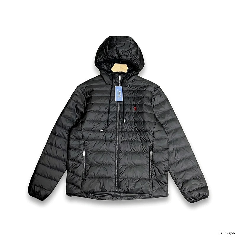 Ralph Lauren Polo Black Simple Down Jacket