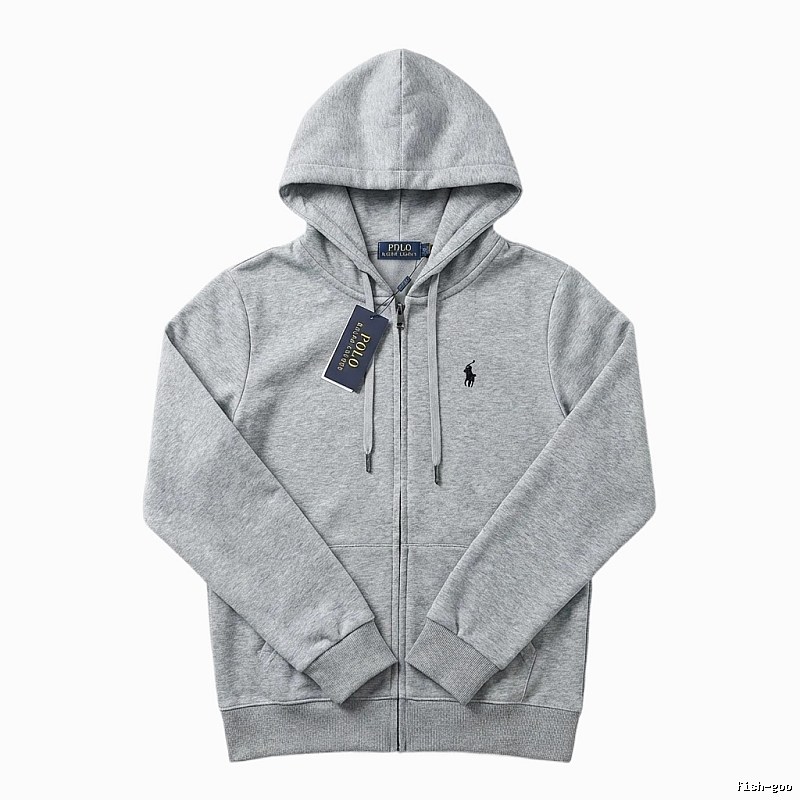Ralph Lauren POLO series grey hoodie