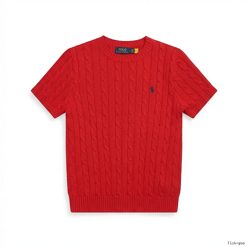 Ralph Lauren Polo Series Red Knitwear