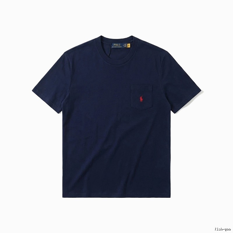 Ralph Lauren Polo simple navy blue T-shirt