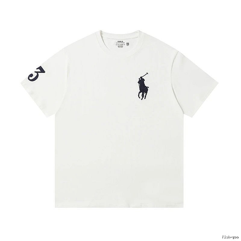 Ralph Lauren Polo-style white T-shirt