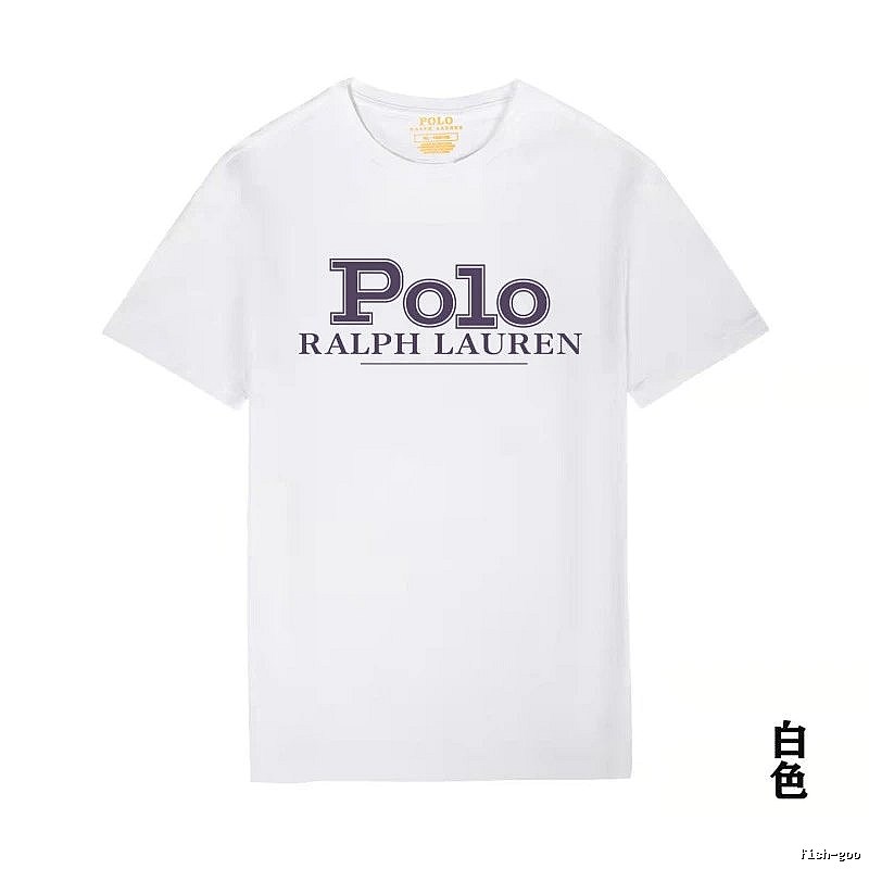 Ralph Lauren Polo-style white T-shirt