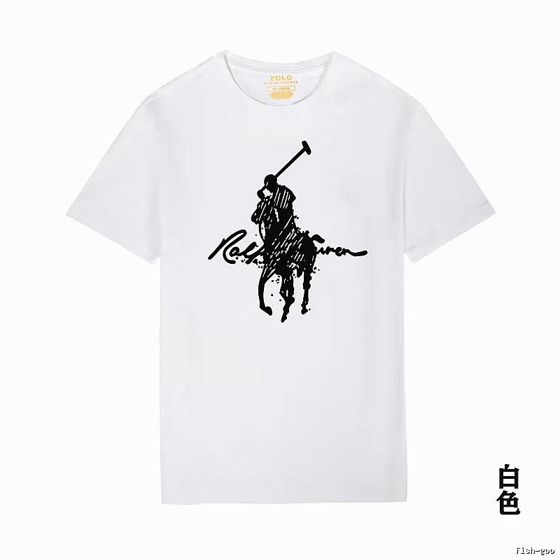 Ralph Lauren Polo-style white T-shirt