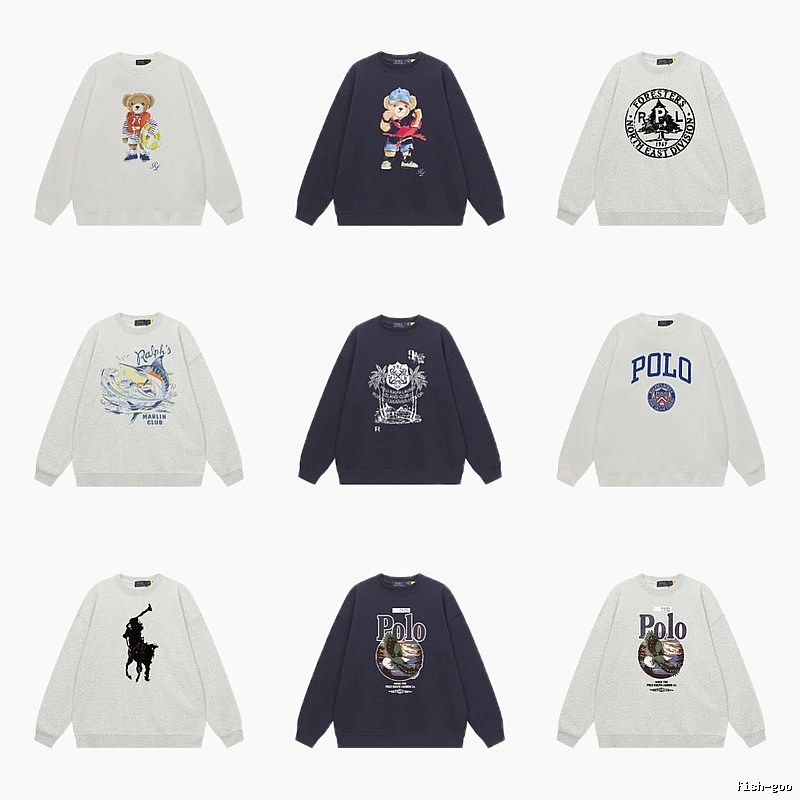 Ralph Lauren retro-style sweatshirt