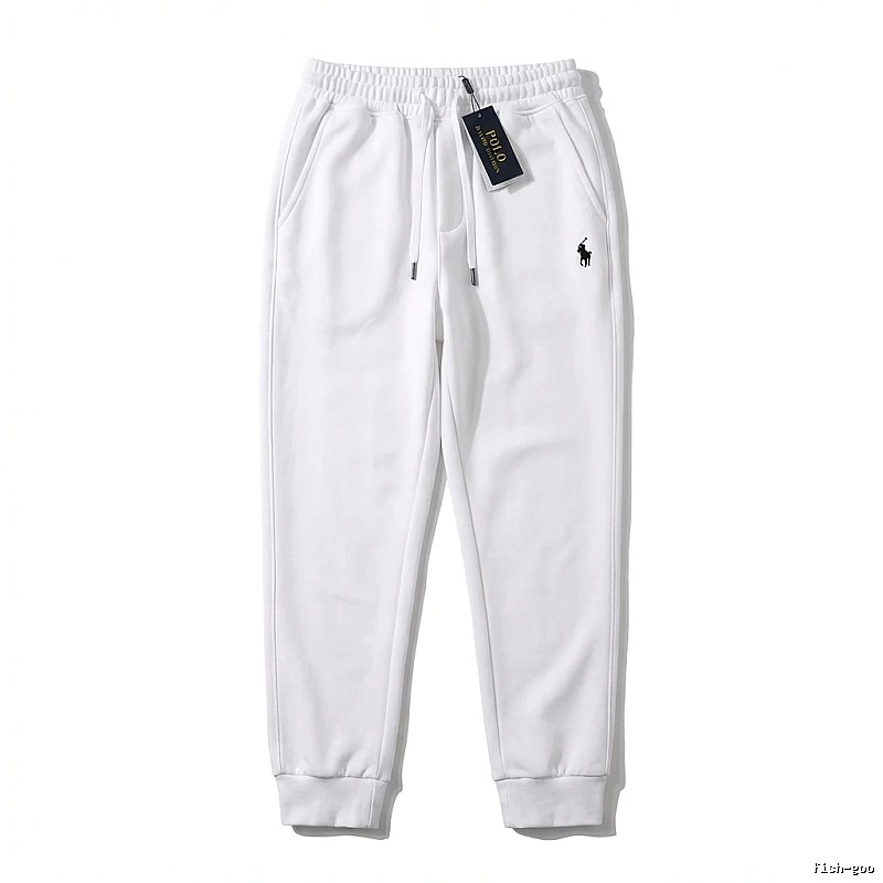 Ralph Lauren trendy brand white sweatpants