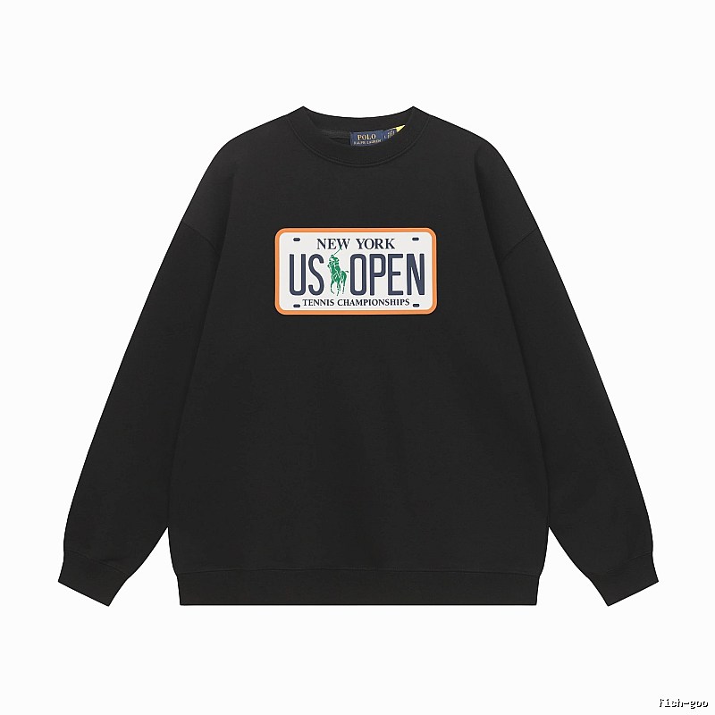Ralph Lauren US OPEN Black Sweatshirt