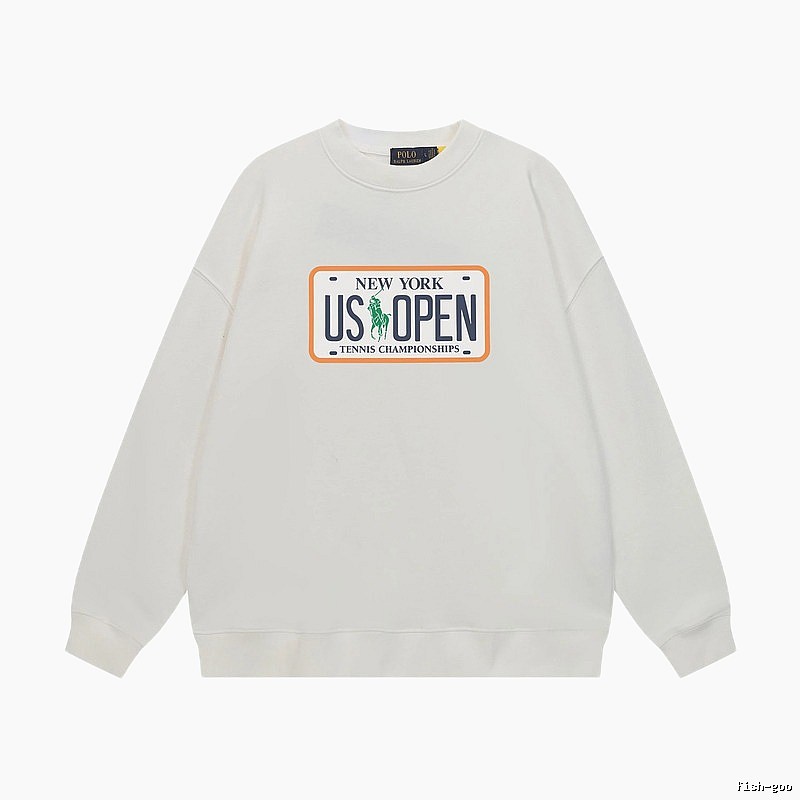 Ralph Lauren US OPEN White Sweatshirt