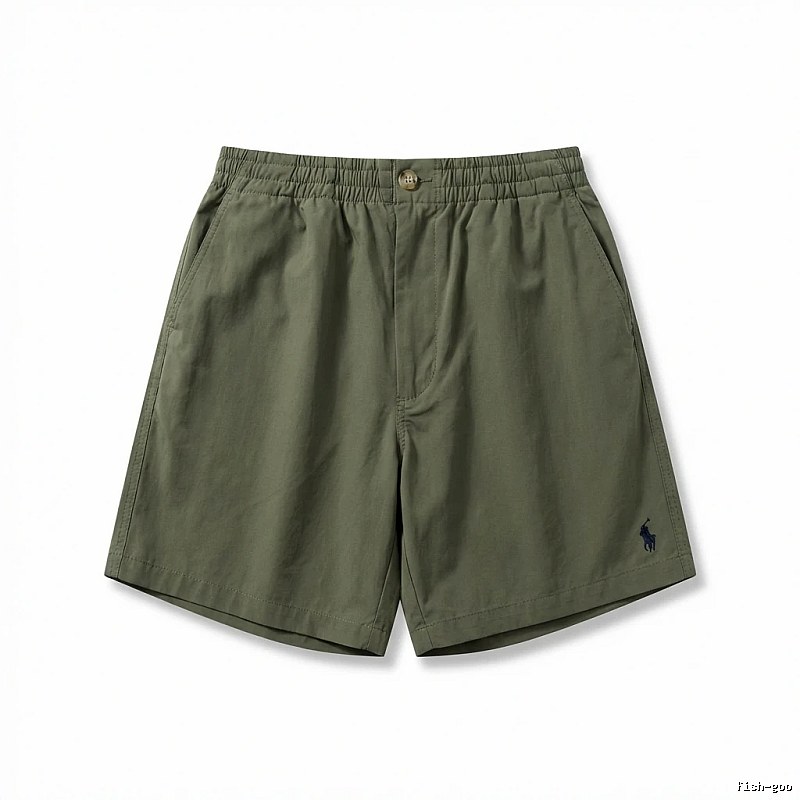 Ralph Lauren's casual-style military green shorts