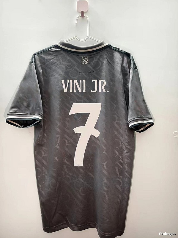 Real Madrid Gift Ready Bellingham #5 soccer jersey White Real Madrid with Fresh Pattern