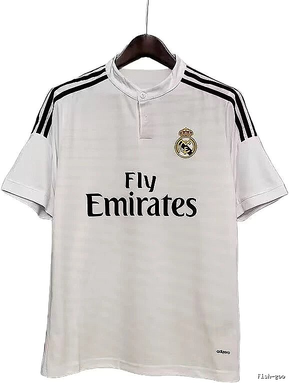 Real Madrid Sport Retro Teka soccer jersey White Retro Football for Collection Drops