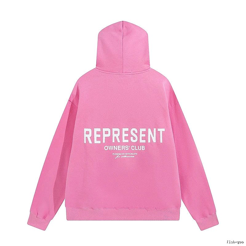 Represent Streetwear Owners Club hoodie Navy Large Represent with Logo Accent