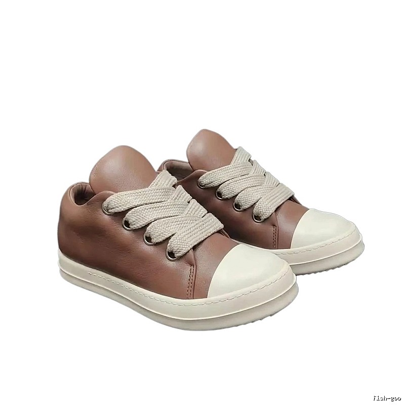 Rick Owens casual brown sneakers
