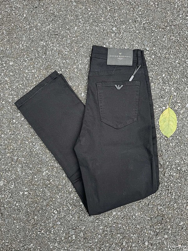 Slim Jeans with eagle pocket emblem and dark tonal wash - Emporio Armani Weekend Edit