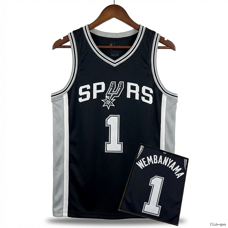 Spurs' Wembanyama-style jersey